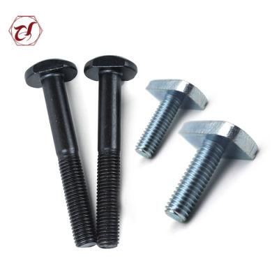 Grade10.9 Carbon Steel Black Hammer T Head Bolts
