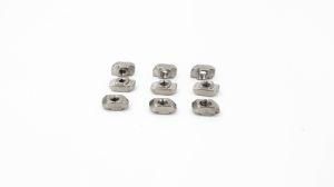 T-Nut Hammer Nut Aluminum Alloy Locking Nuts 20# 30# 40# 45# Solt 6 8 10 for 20X20 Aluminum Profile