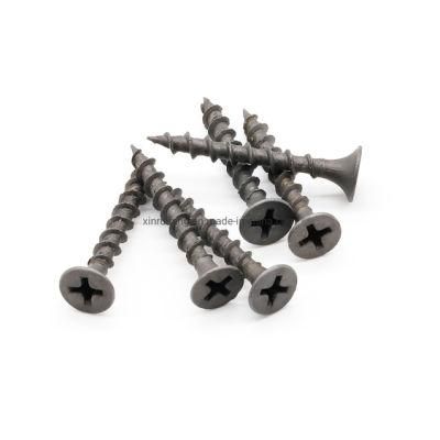 Drywall Screw Black/Grey Phospated, Zinc Coating Xinruifeng Grub Wood Screw