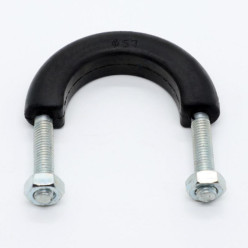 High Tensile Stainless Steel Cushioned Rubber Coated U-Bolt