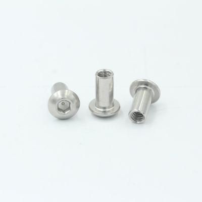 Special Screw Head Carbon Steel Dowel M6 Screw