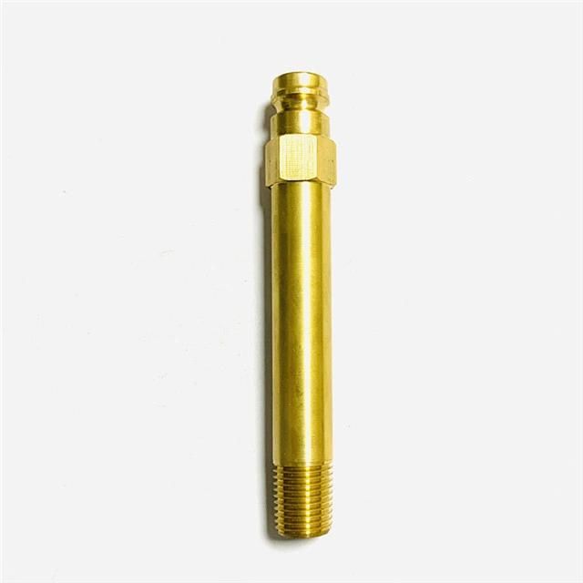 Hasco Z81/9/13/19 Brass CNC Lathing Parts Male Long Hex Hose Nipple Pipe Fitting