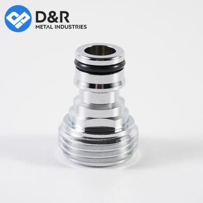 Brass Quick Coupling Garden Pipe Nipple Fittings with Rubber Ring