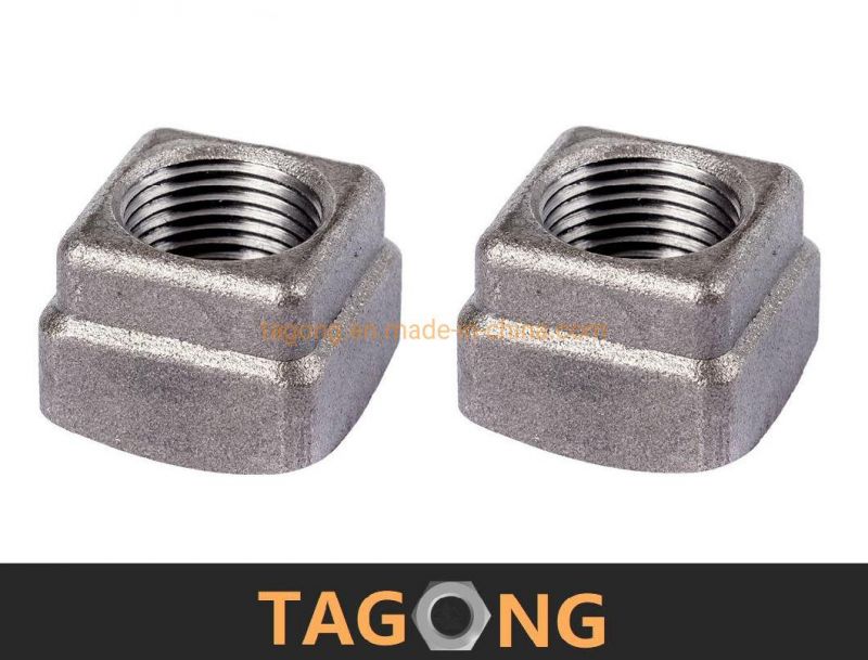 Plain Carbon Steel Cater Truck Nuts Square Nuts
