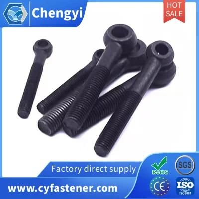 DIN444 High Quality Carbon Steel Fish Eye Connection Bolt GB798 Black Oxide Flat Head Bolt Forged Fish Bolt