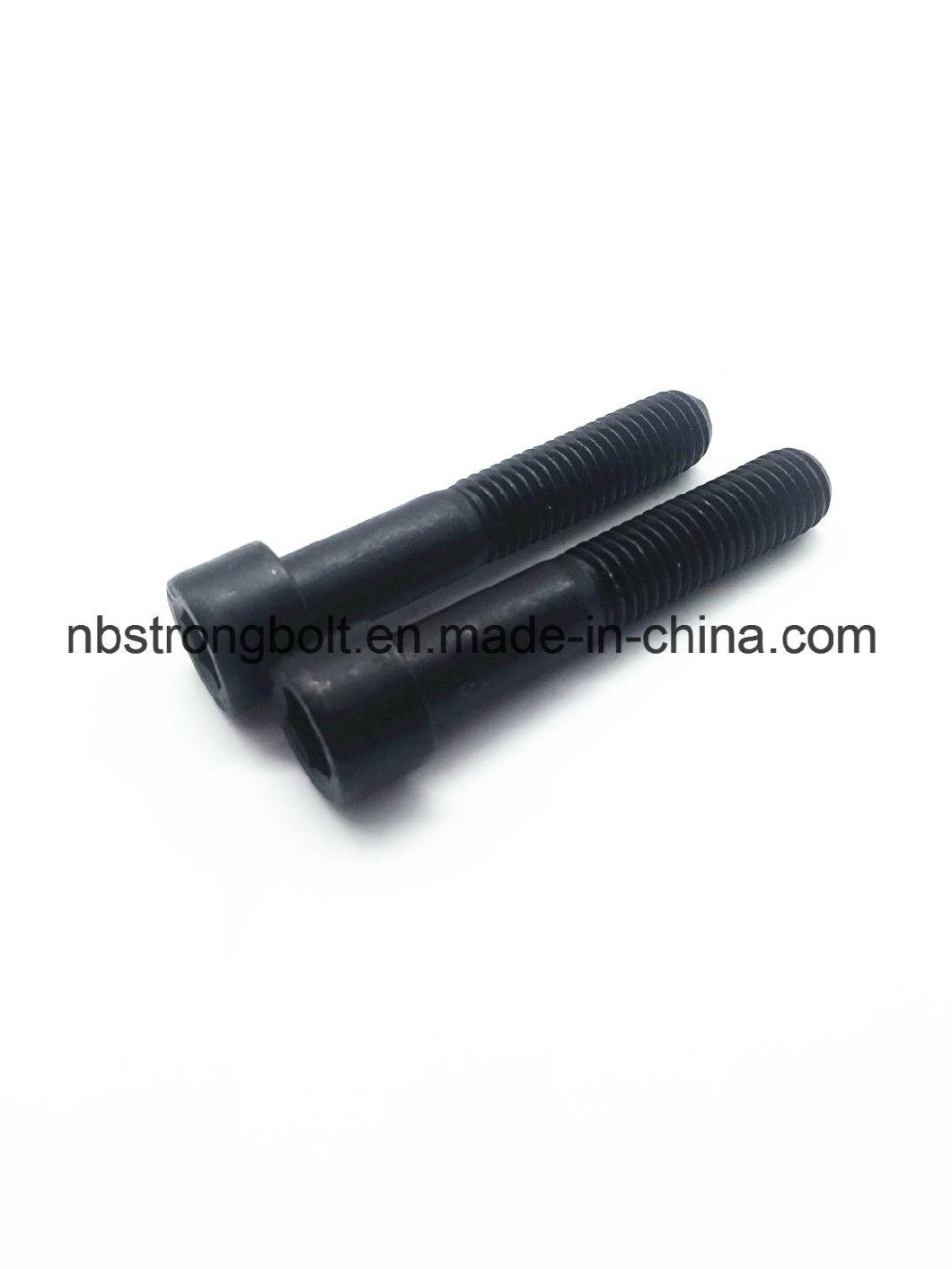 Hexagon Socket Head Cap Screw DIN912 Grade 12.9 with Black Oxid