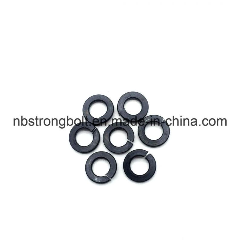 DIN127b Spring Lock Washer with Black Oxid M10
