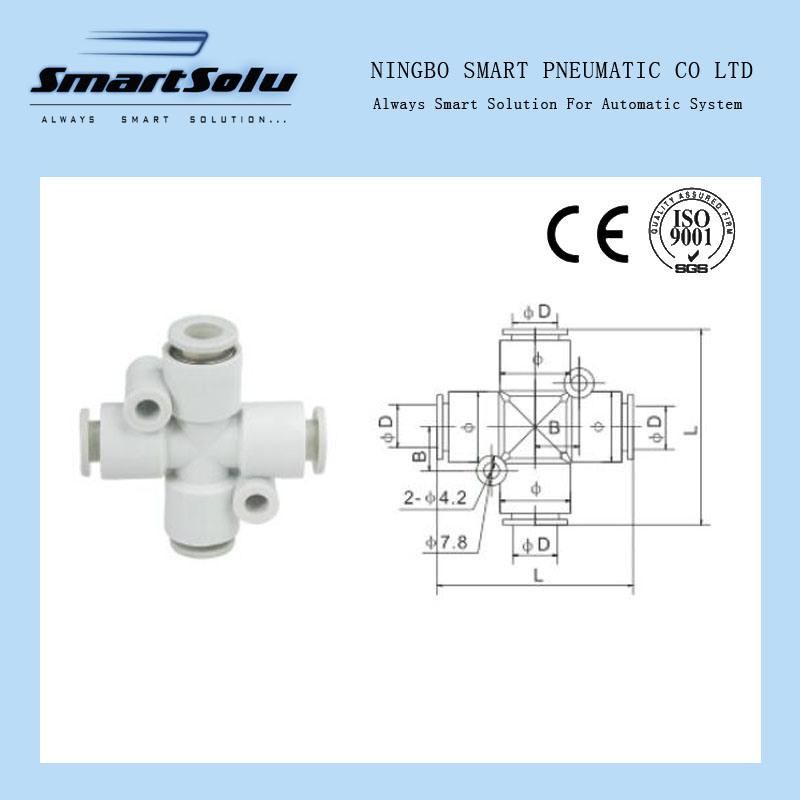 Kb2tw Series High Quality Pneumatic Straight Quick Connector