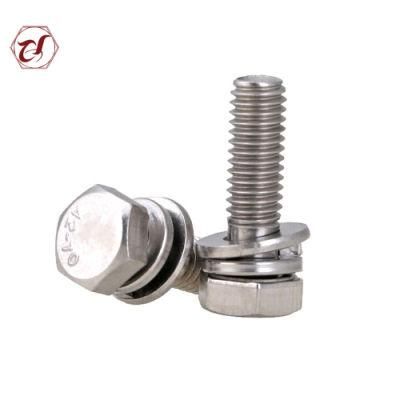 SS316 DIN933 Stainless Steel Hex Bolt M45 Hex Bolt