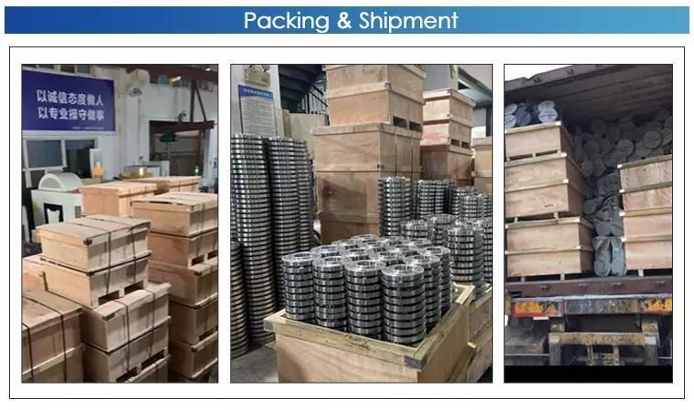 A105 304 Pipe Fitting RF/Rtj/FF ANSI/JIS/DIN/API 6A Cl150 ASME B16.5 Welding Forged Weld Neck Carbon Steel Stainless Steel Pipe Steel Flange