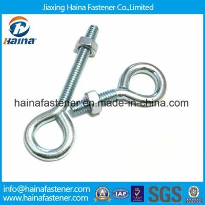 Heavy Duty Zinc Plated DIN580 Eye Bolt with DIN582 Eye Nut