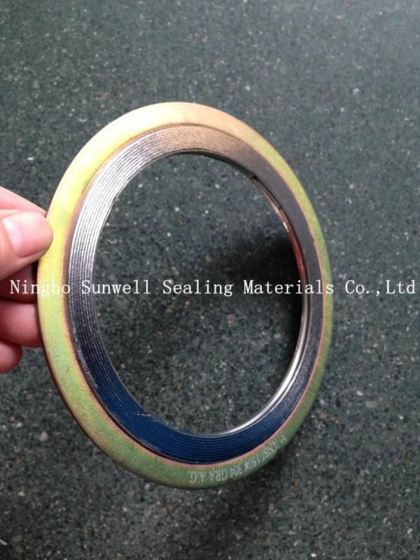 Ss316L Spiral Wound Gasket with CS Outer Ring/Cg Type Gasket (SUNWELL)
