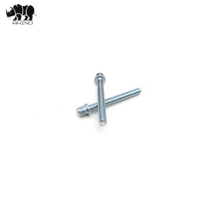 Hardware Accessories Zinc-Plated Carbon Steel Steel Double Thread Screw Hanger Bolt