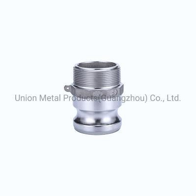 Type F Aluminum Hose Fitting Quick Coupling Quick Release Fluid Safety Camlock Coupling