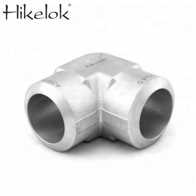 Hikelok Stainless Steel Union Elbow Tube Socket Weld Fitting