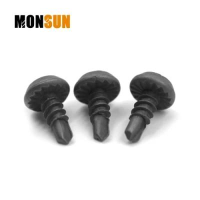 DIN7504 C1022 High Quality Phosphated/Zinc Plated Self-Drilling Point Pan Framing Screw/Tornillos
