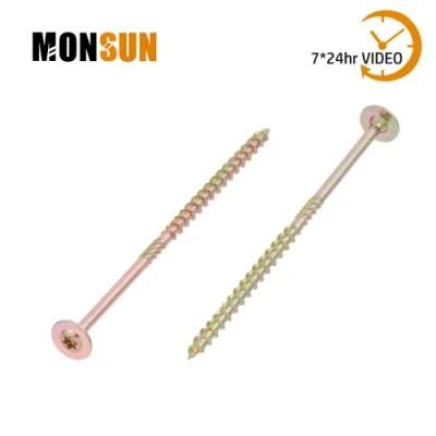 Tx Recess Zp Carbon Steel Width Wafer Head Chipboard Screws