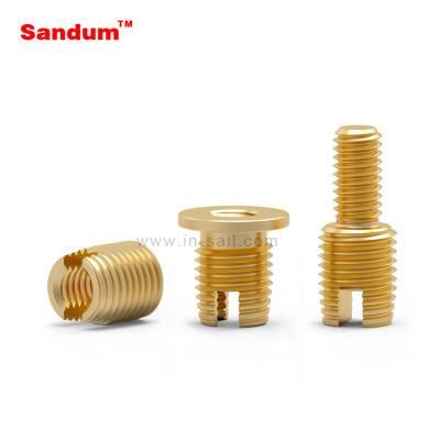 M6 M8 M10 Self Tapping Handed Thraeded Inser for Plastic