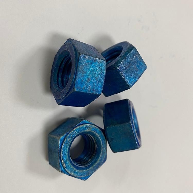 China Manufacturer Carbon Steel HDG Decromet ISO4032 Hexagon Nut