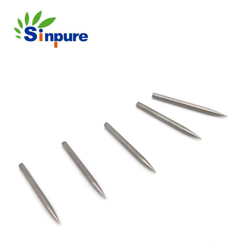 Stainless Steel Solid Tapered Pin Needle