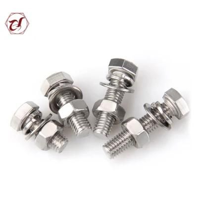304 Stainless Steel 316 Bolt with Nut and Washer/Assemble Bolt SS316