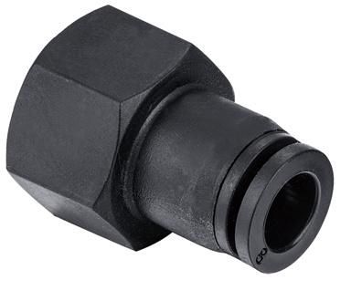 Black Push in Fitting Manufacturer