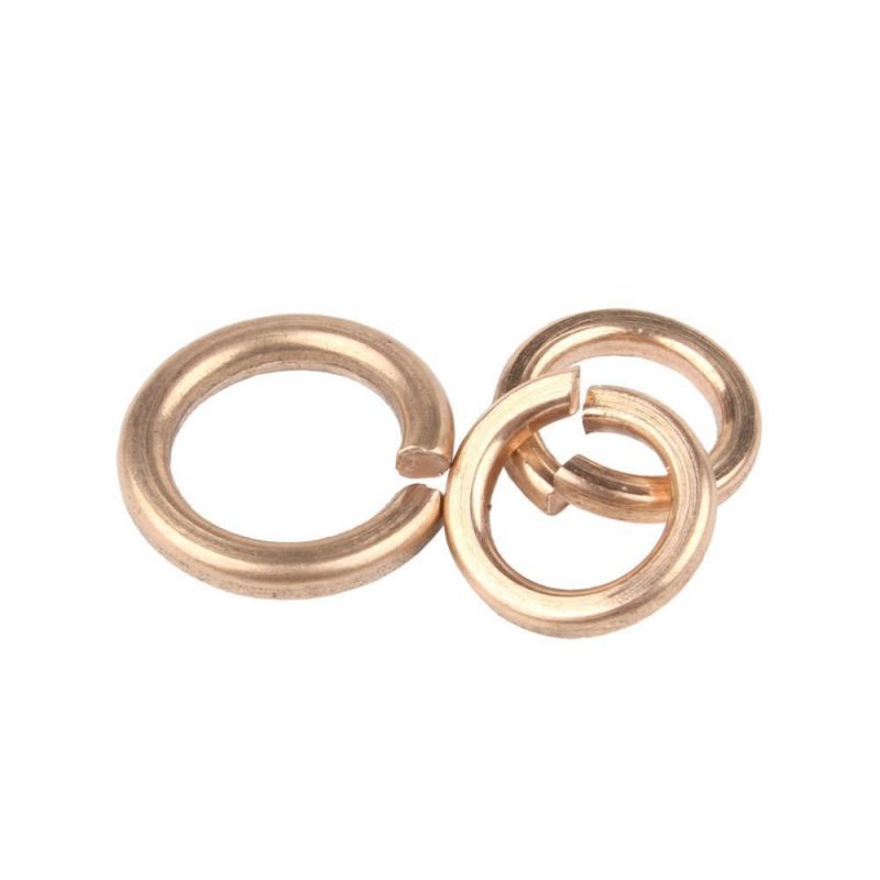 China Manufactures Wholesale Copper Seal Stainless Steel 304 316 Square Flat Spring Lock Washer