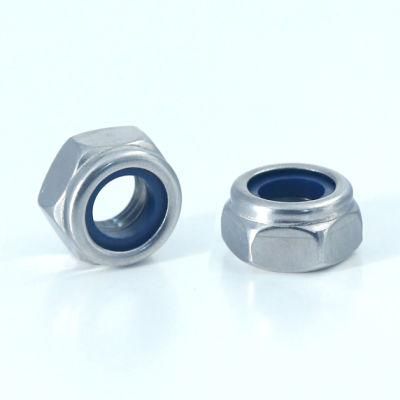 High Strength Stainless Steel SS304 316 DIN985 Hex Lock Thin Nut