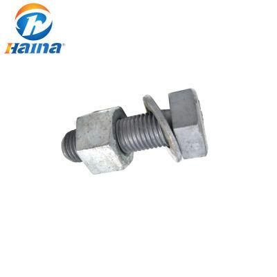 Fastener Stainless Steel/Alloy Steel Hot DIP Galvanized Hexagon Head Bolts and Nuts