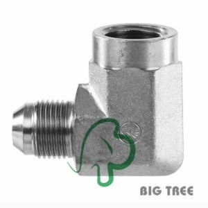 Jic NPT Pipe 90 Degree Street Elbow Stainless Cone Adapter