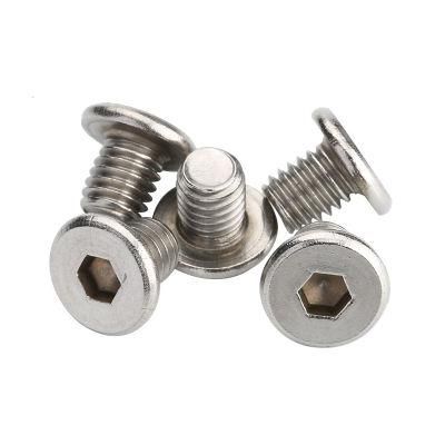SS304 Stainless Micro Low Profile Socket Cap Head Allen Laptop Screws