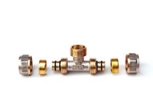 Male Tee Brass Pipe Fitting