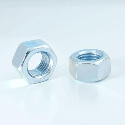 DIN934 Hex Nut Hex Head Nut Carbon Steel Zinc Plated Galvanized