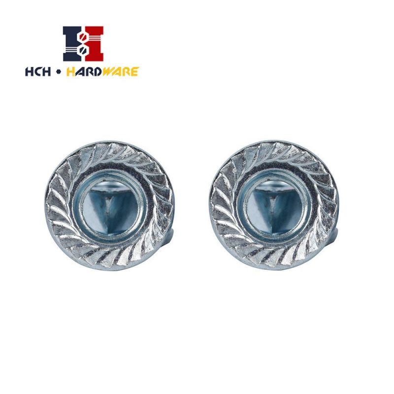 Carbon Steel Stainless Steel Zinc Plated Flange Welding Nut