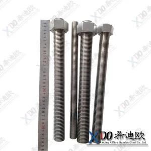 Incoloy 825 Uns N08825 En 2.4858 Stud Bolts / Threaded Rod M12*300