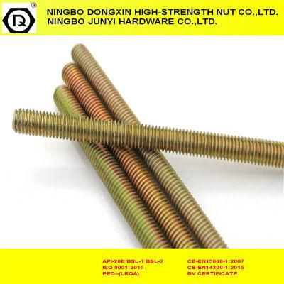 Fasteners Full Threaded Rods DIN975 with Zinc Plated