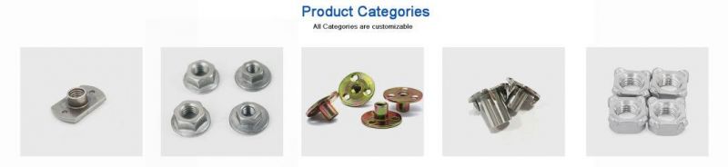 Best Sale Hardware Stainless Steel DIN929 Customized Hexagon Weld Nuts