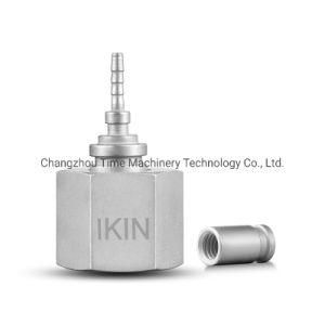 Ikin Carbon Steel Hose Fittings with O-Ring Flat Seal Hydraulic Connector Fittings