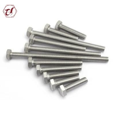 Hexagon Head DIN933 Screws Stainless Steel Hex Bolt/A2-70 Hex Bolt/A4-70 Hex Bolt