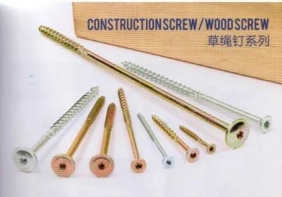 Construction Screw/Wood Screw /Chipboard Screw with Ruspert Cut Point
