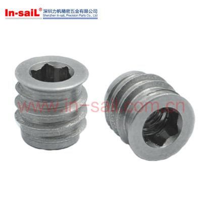 Self-Tapping Threaded Insert with Hexagonal Socket, Kvt, Kerb Konus