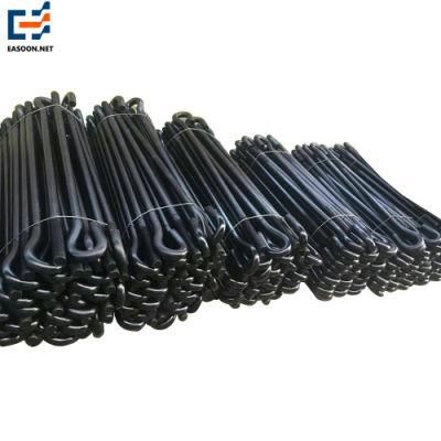 Black Finish Fasteners Anchor Bolt and Nut 12mm Eye Anchor