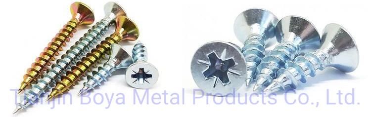Pozi Head Perfect Quality and Bottom Price Yellow Chipboard Screw