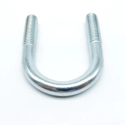 China Manufacturer M10 M12 M16 Carbon Stainless Steel HDG Square U Type Bolt Clamp