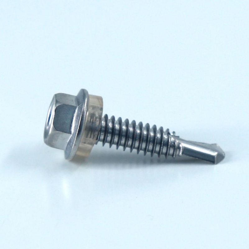 Marutex Replacement Grade 16.4 Stainless Steel EPDM Hex Washer Head Tek Roofing Self Drilling Screws