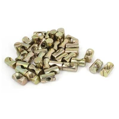 Top Quality Factory Process Galvanized Cross Head Dowel Nuts Barrel Nut