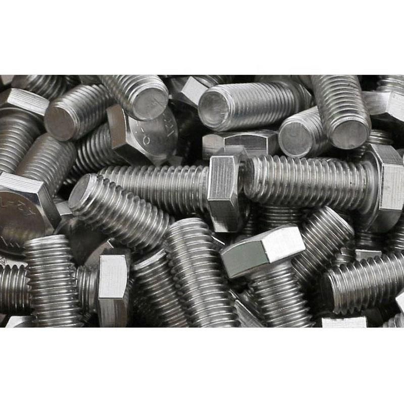 DIN933 Hex Head Bolt Hex Cap Screw Stainless Steel 304 316 Full Thread