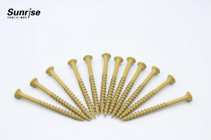 Wholesale Customized DIN7505A DIN7505b Steel Countersunk Ruspert Chipboard Screw