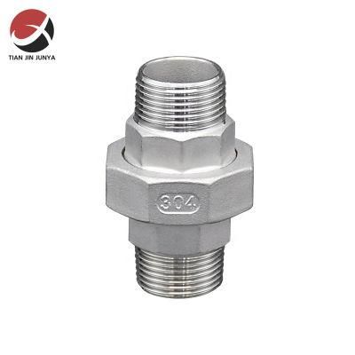 Stainless Steel 304 316 Male NPT Thread Casting Compression Dielectric Hydraulic Union Fitting Building Plumbing Materials