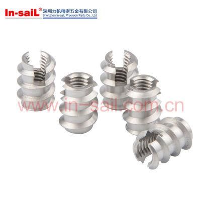 Self-Tapping Insert Nut with Outer Twill-Lined